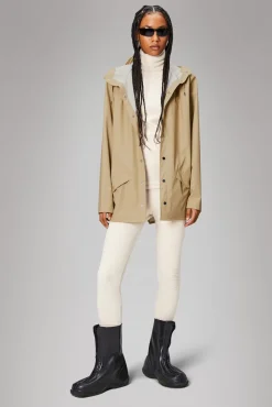 Rains Regnjakker<Curve W Jacket Sand