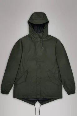 Rains Regnjakker<Curve W Jacket Green
