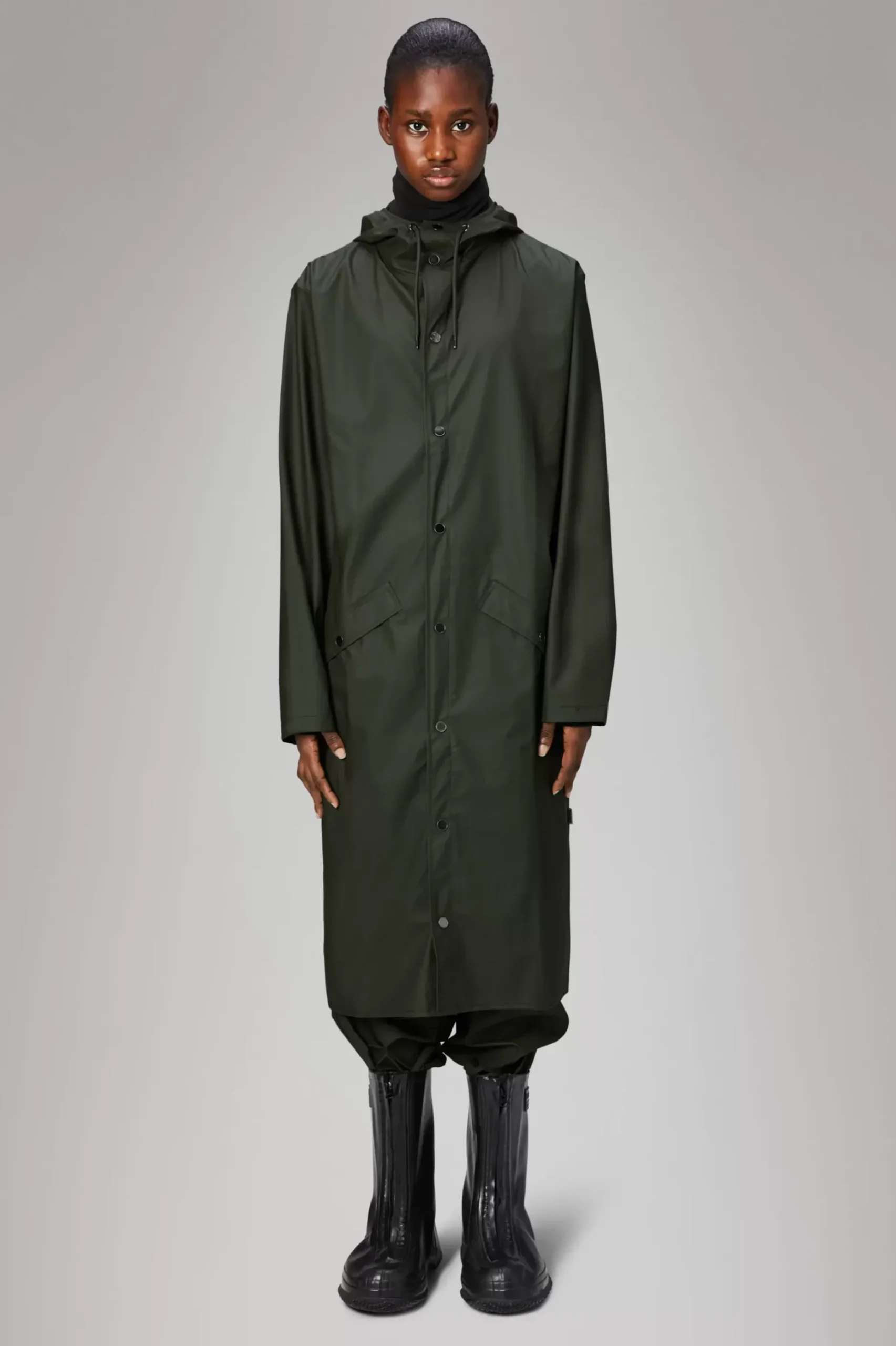 Rains Regnjakker<Curve W Jacket Green