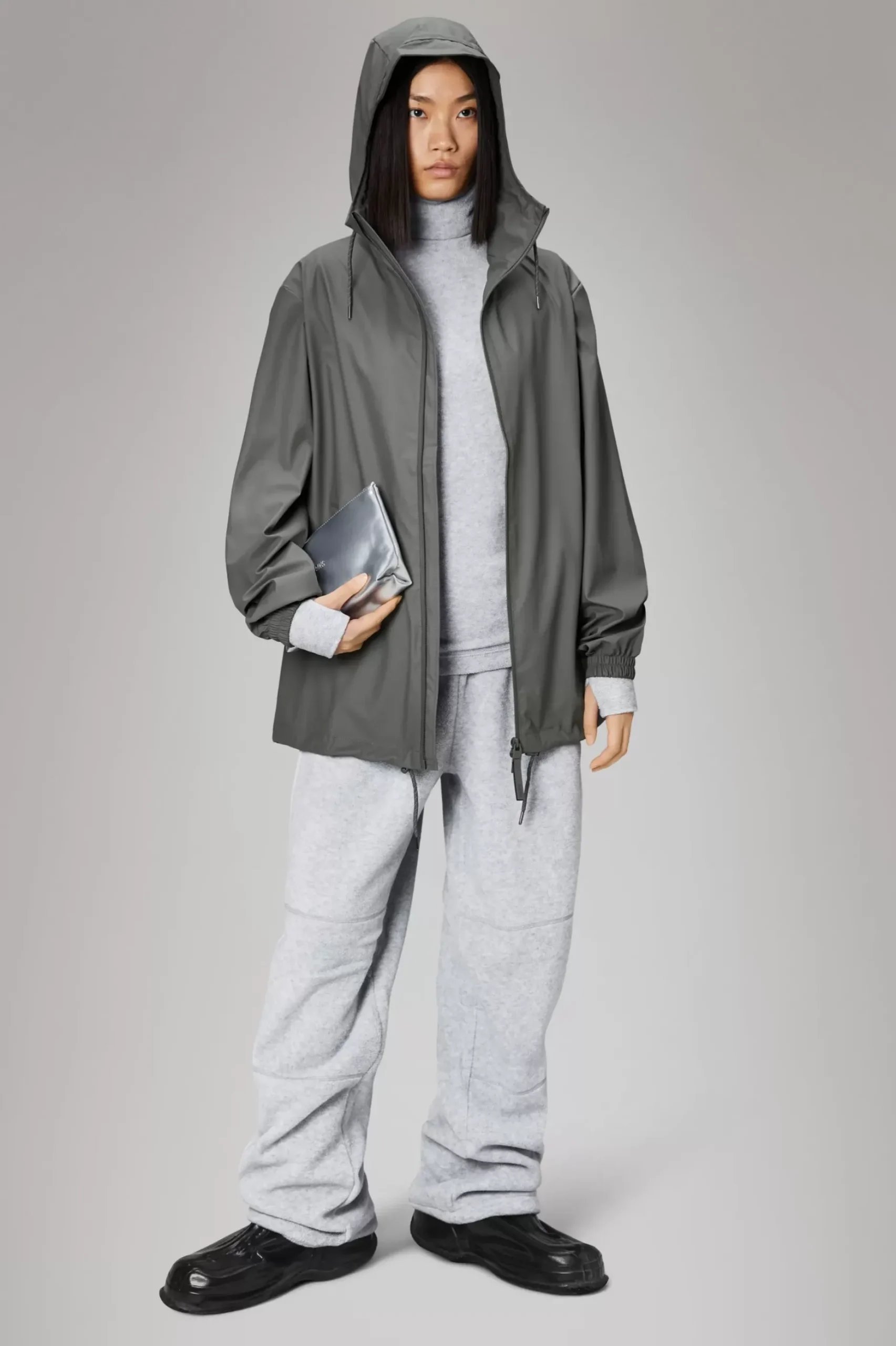 Rains Regnjakker<Curve W Jacket Grey