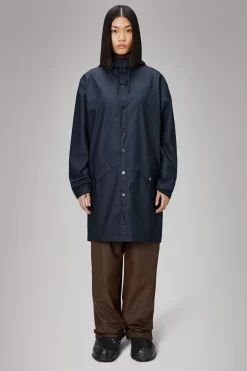 Rains Regnjakker<Curve W Jacket Navy
