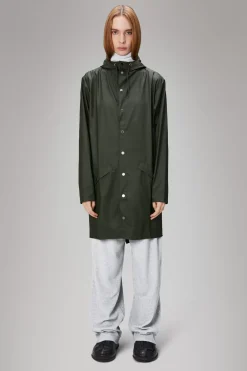 Rains Regnjakker<Curve W Jacket Green
