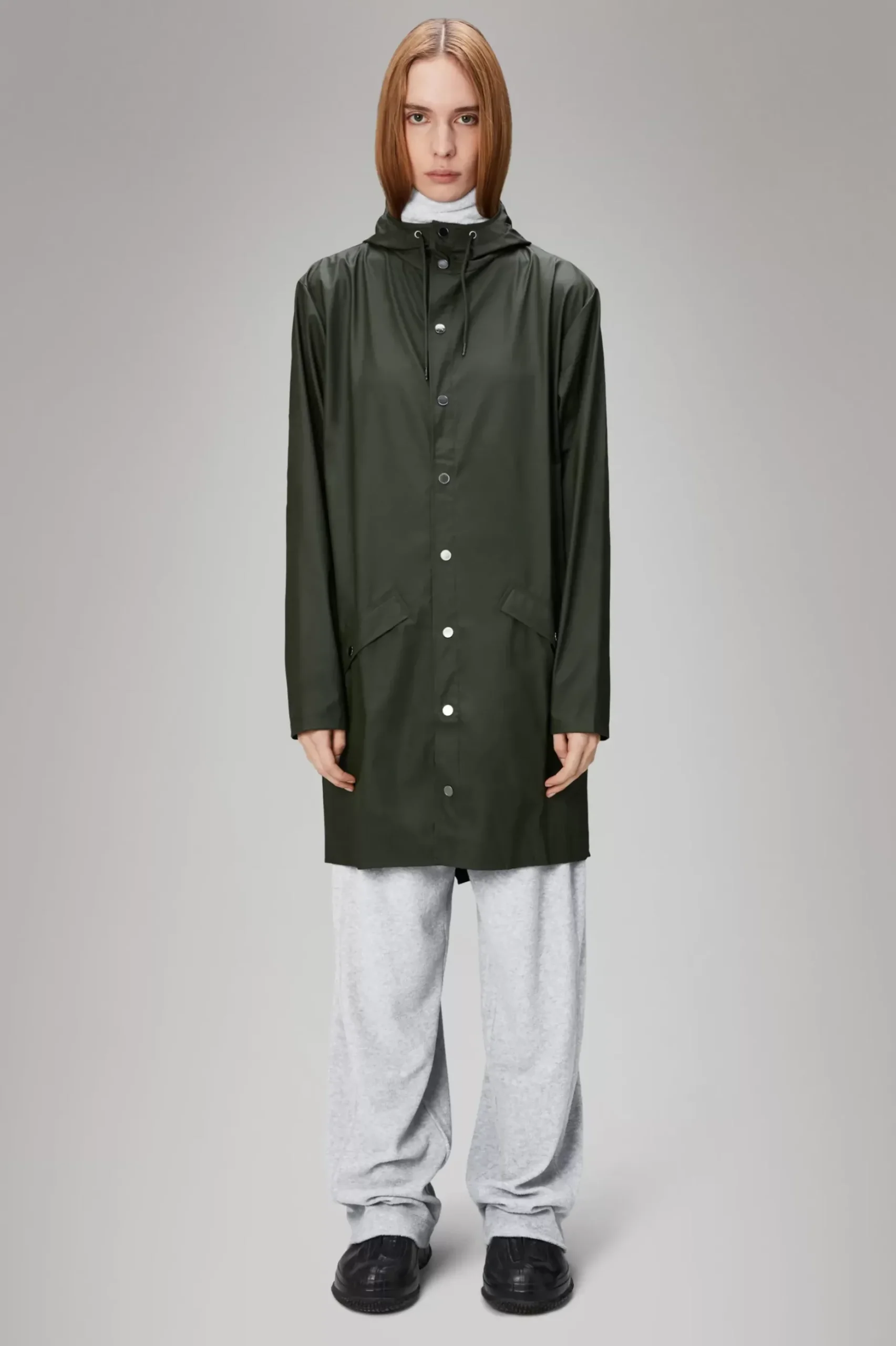 Rains Regnjakker<Curve W Jacket Green