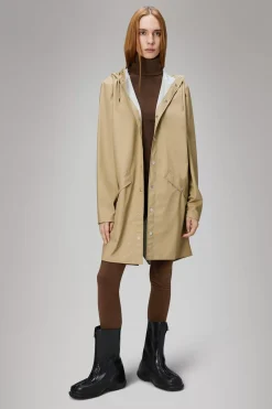 Rains Regnjakker<Curve W Jacket Sand