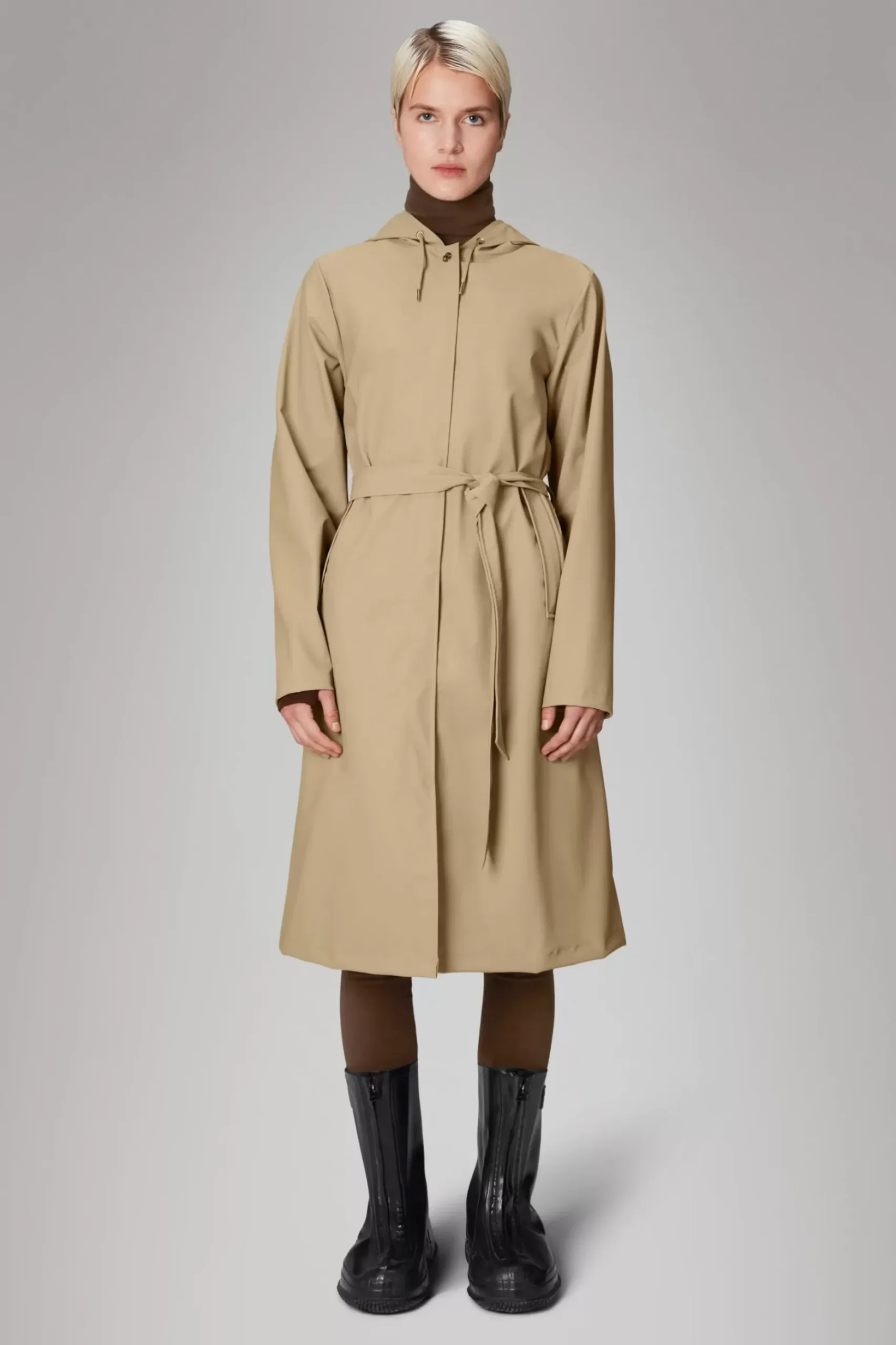 Rains Regnjakker<Curve W Jacket Sand