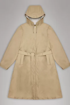Rains Regnjakker<Curve W Jacket Sand