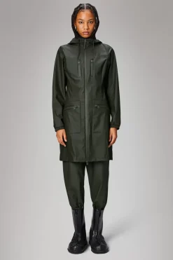 Rains Regnjakker<Curve W Jacket Green