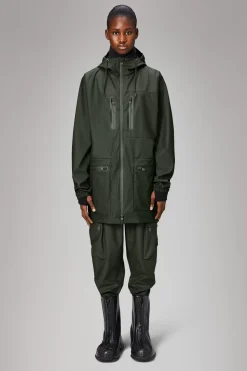 Rains Regnjakker<Curve W Jacket Green