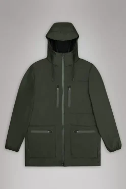 Rains Regnjakker<Curve W Jacket Green
