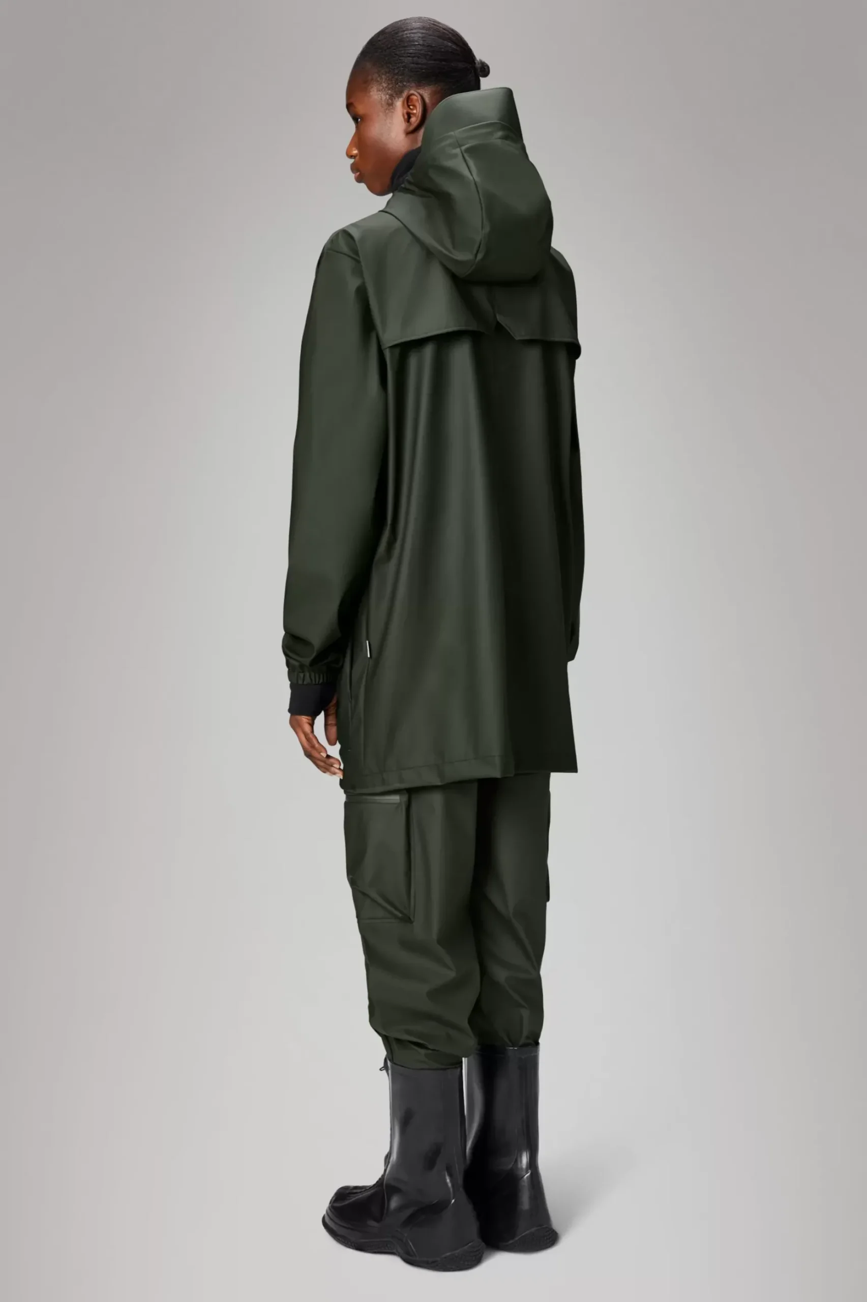 Rains Regnjakker<Curve W Jacket Green