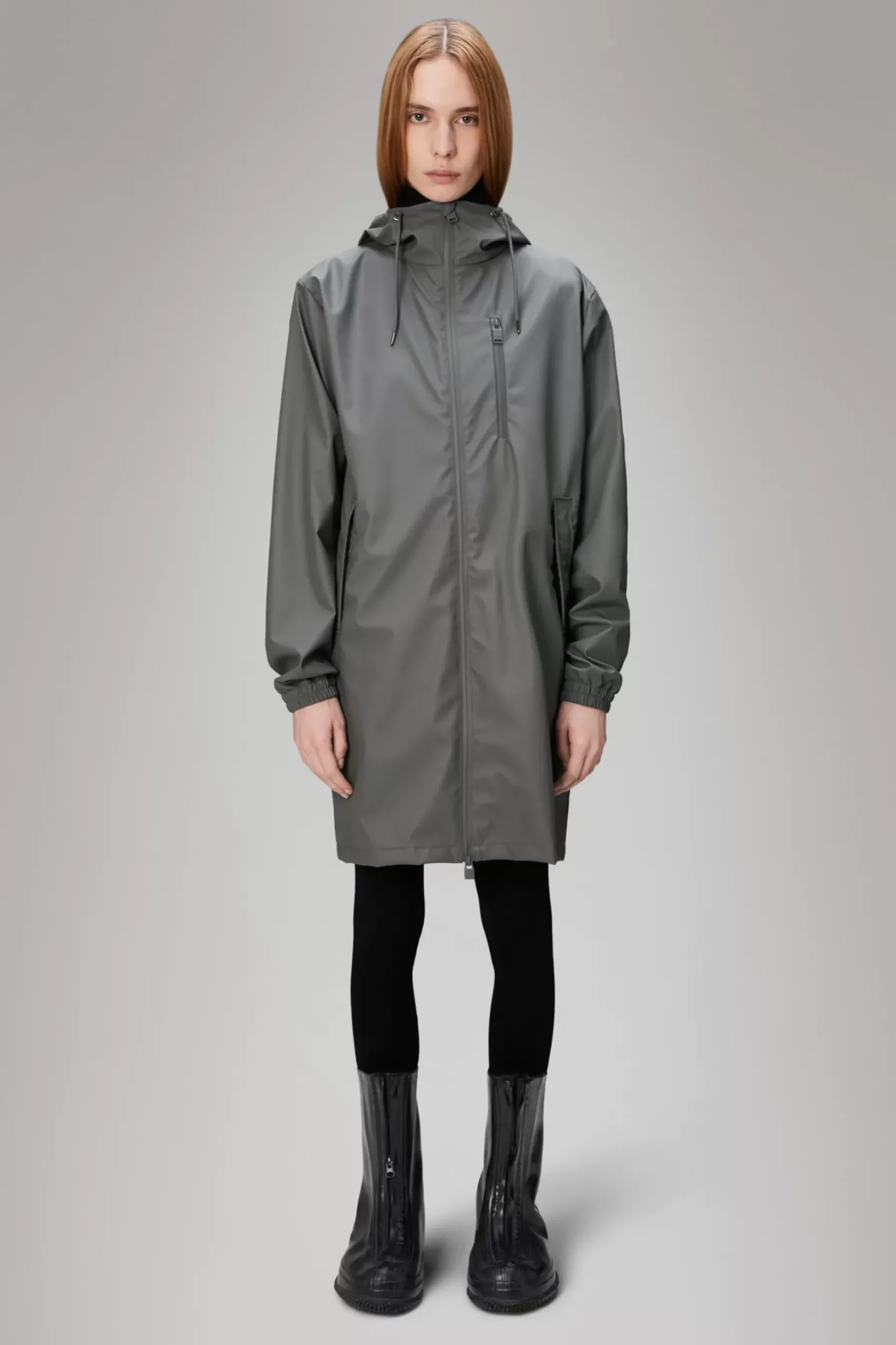Rains Regnjakker<Curve W Jacket Grey