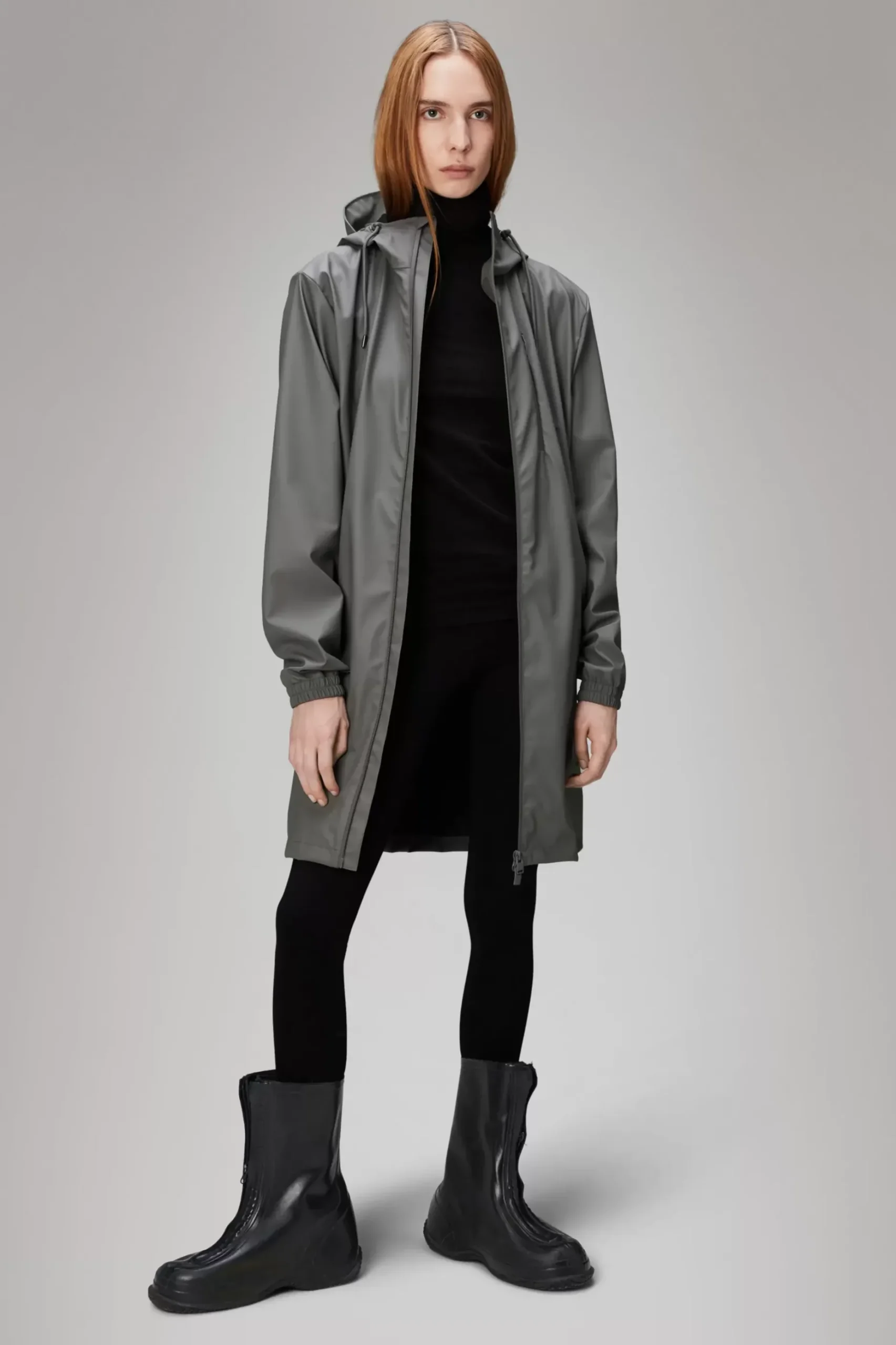 Rains Regnjakker<Curve W Jacket Grey