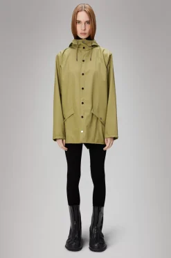 Rains Regnjakker<Curve W Jacket Khaki