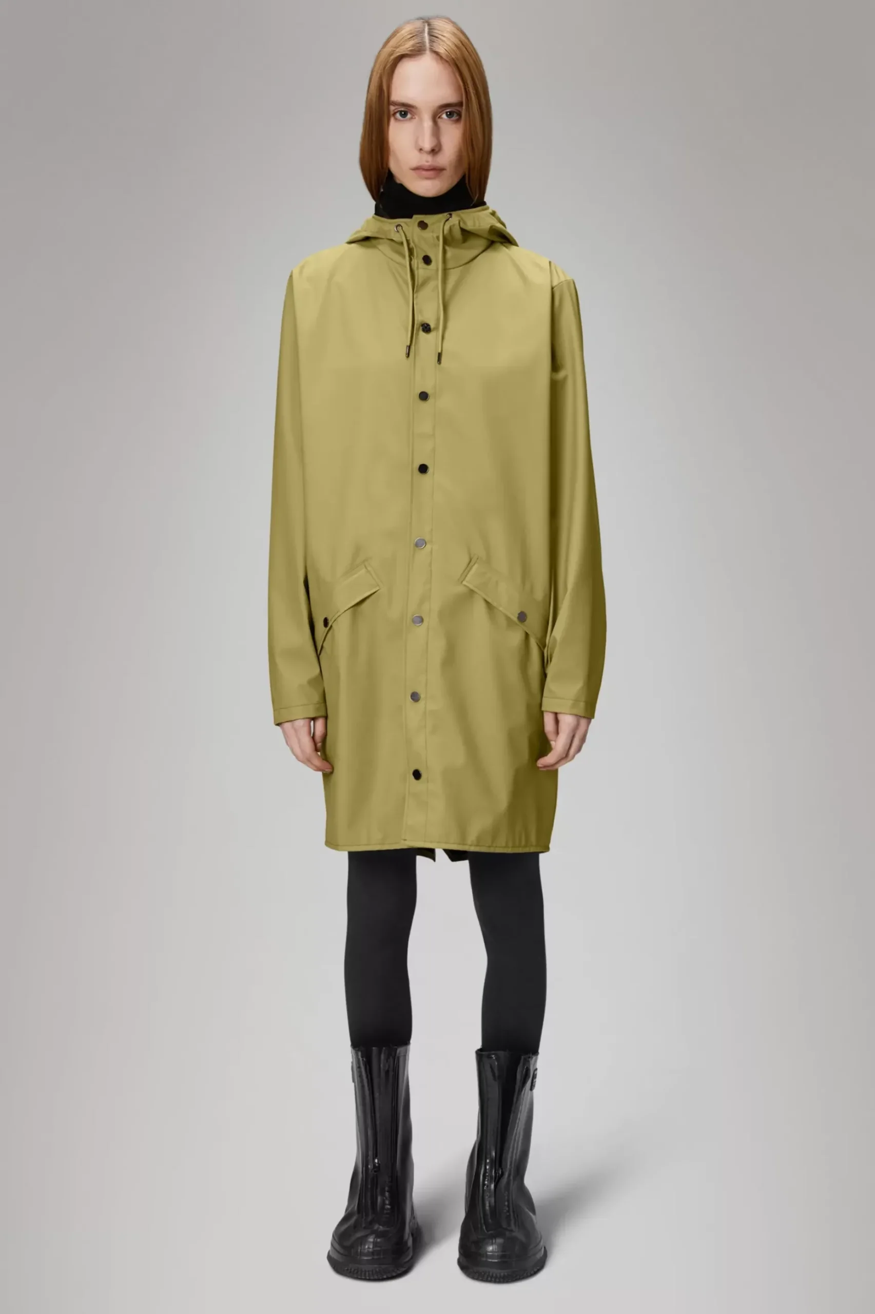 Rains Regnjakker<Curve W Jacket Khaki