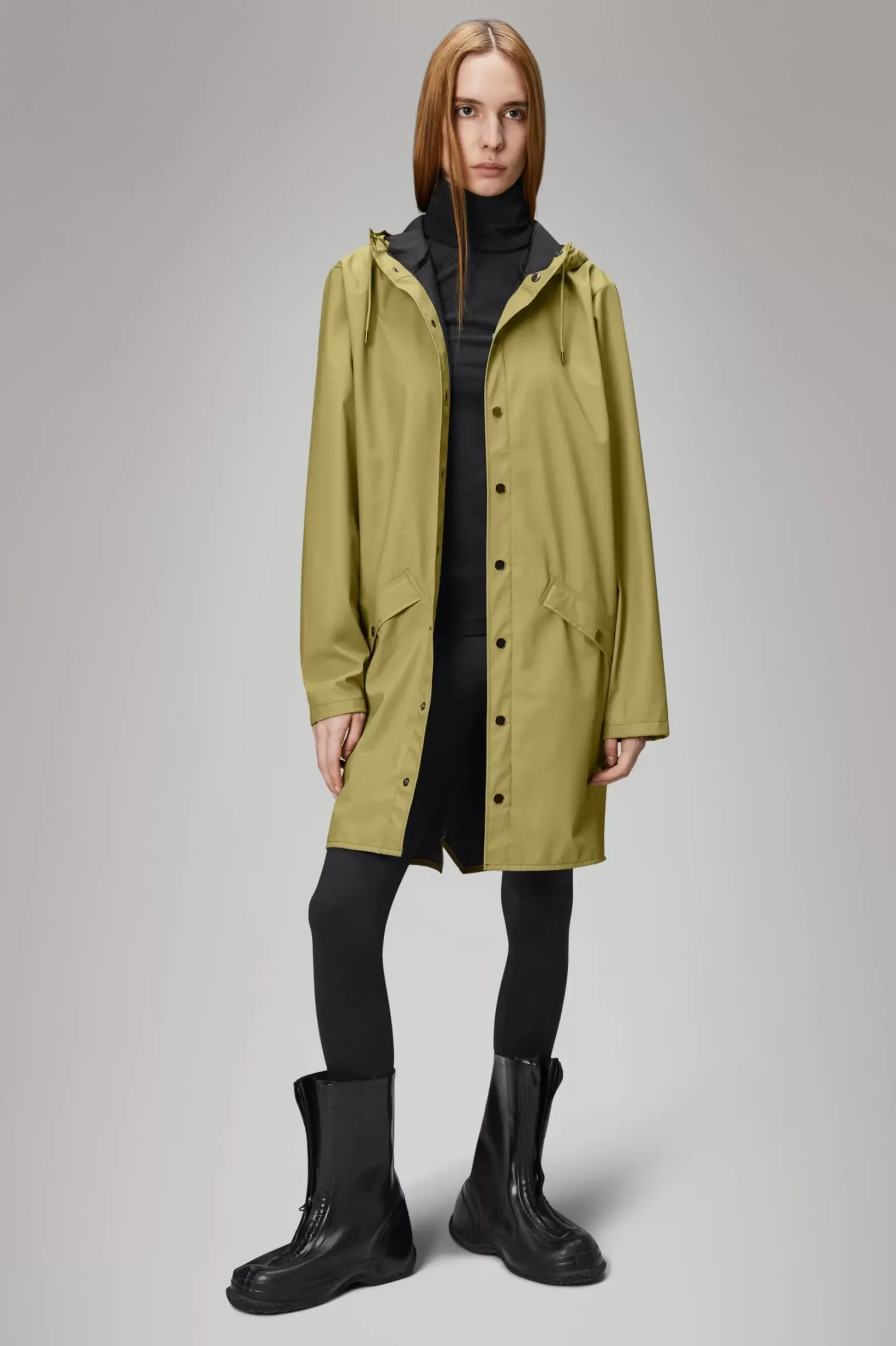 Rains Regnjakker<Curve W Jacket Khaki