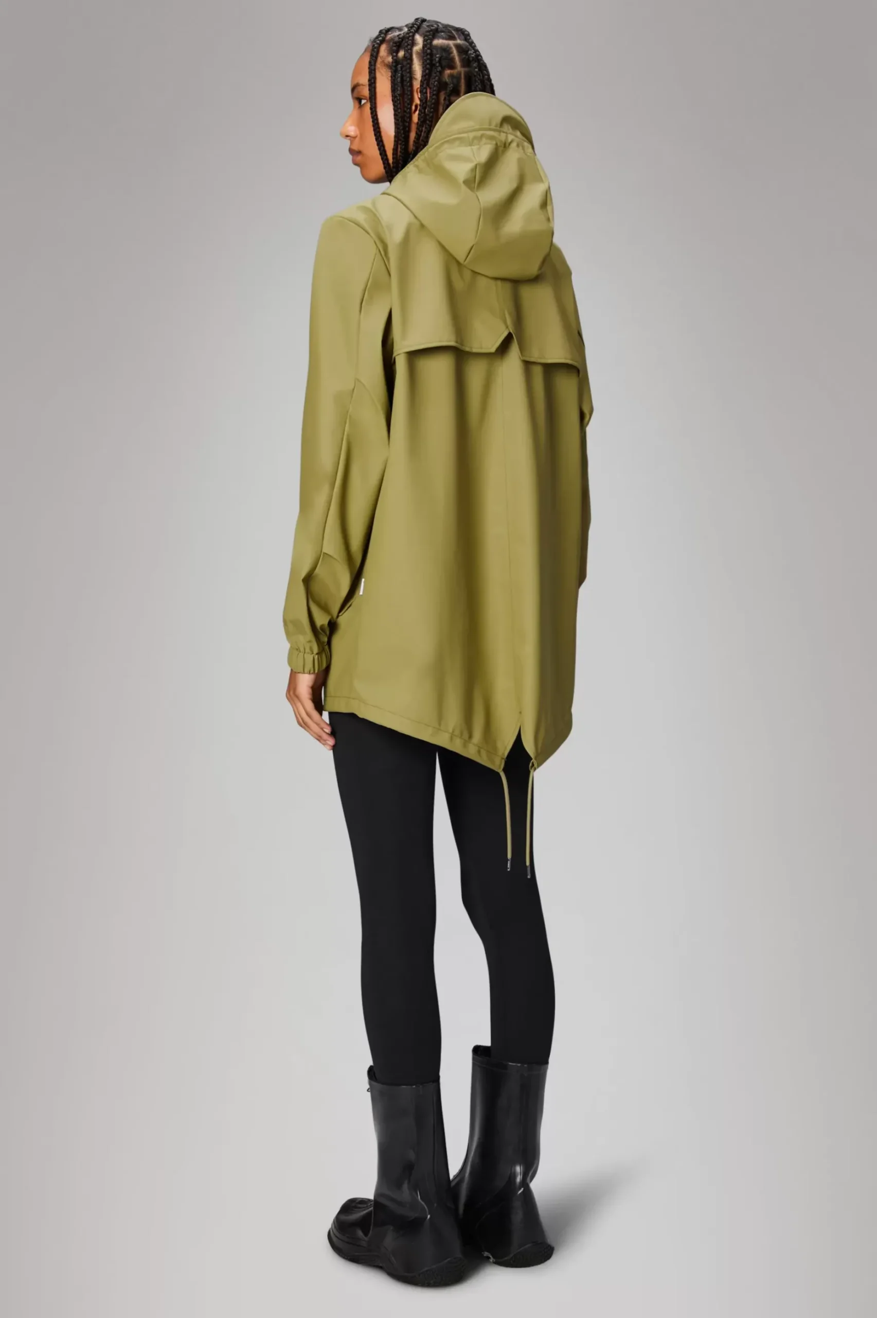 Rains Regnjakker<Curve W Jacket Khaki