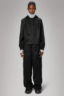 Rains Regnjakker<Curve W Jacket BlackGrain