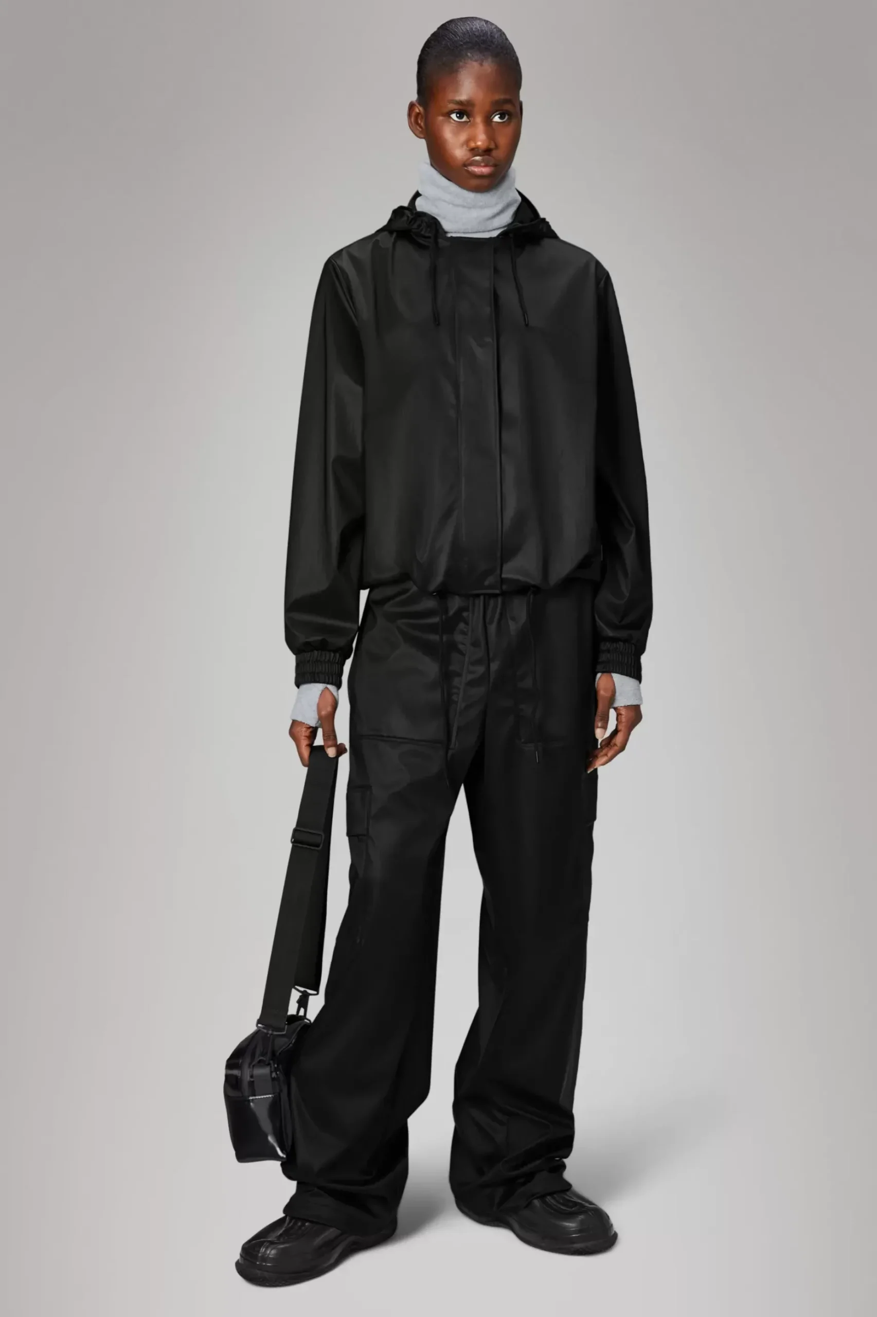 Rains Regnjakker<Curve W Jacket BlackGrain