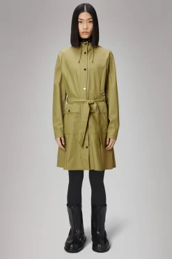 Rains Regnjakker<Curve W Jacket Khaki
