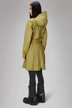 Rains Regnjakker<Curve W Jacket Khaki