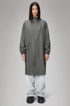 Rains Regnjakker|Parkajakker<Curve W Jacket Grey