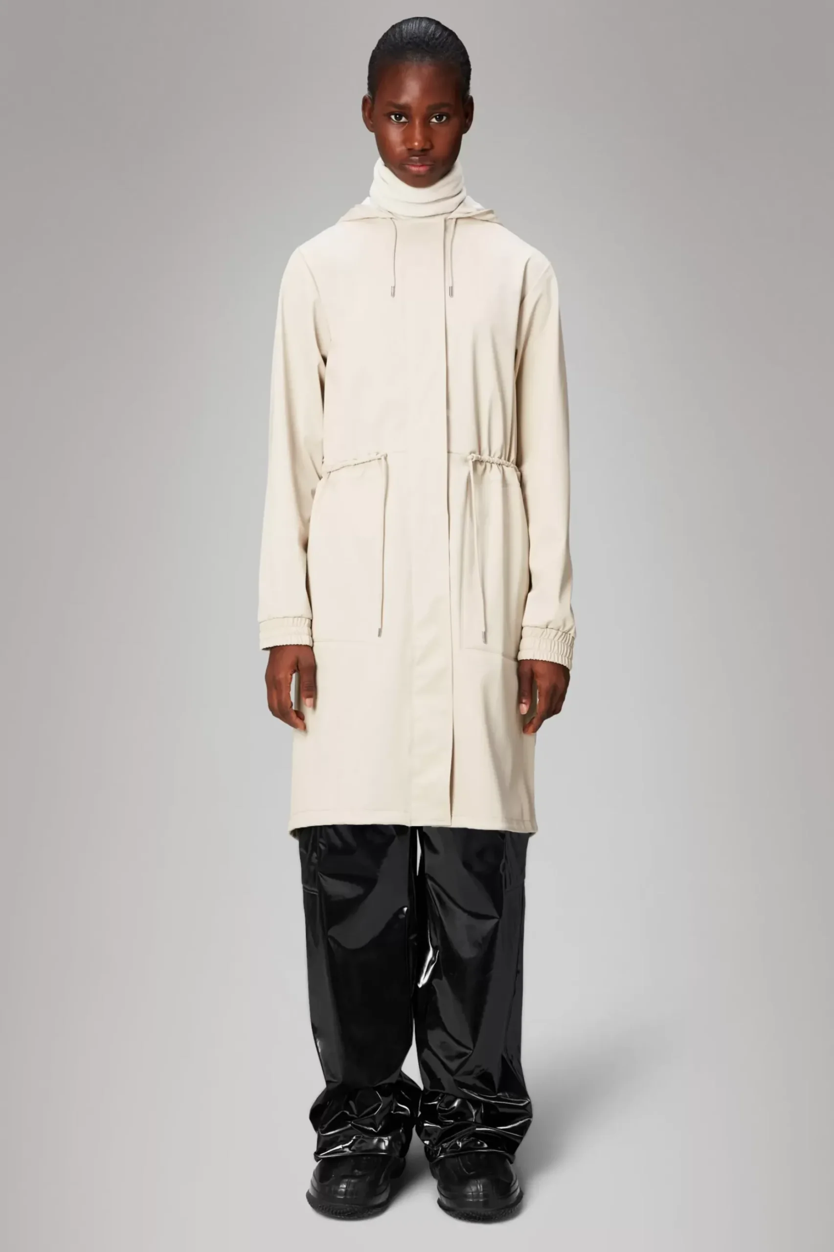 Rains Regnjakker|Parkajakker<Curve W Jacket DuneGrain