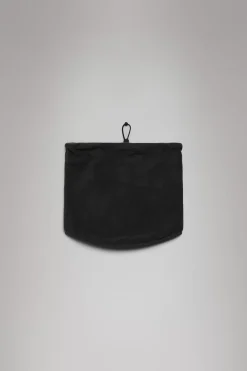 Rains Halstørklæder<Fleece Tube Scarf Black