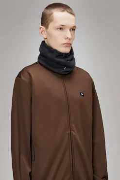 Rains Halstørklæder<Fleece Tube Scarf Black