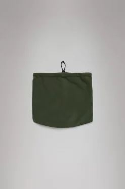 Rains Halstørklæder<Fleece Tube Scarf Green