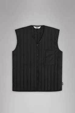Rains Quiltede Jakker|Quiltede Jakker<Giron Liner Jacket Black