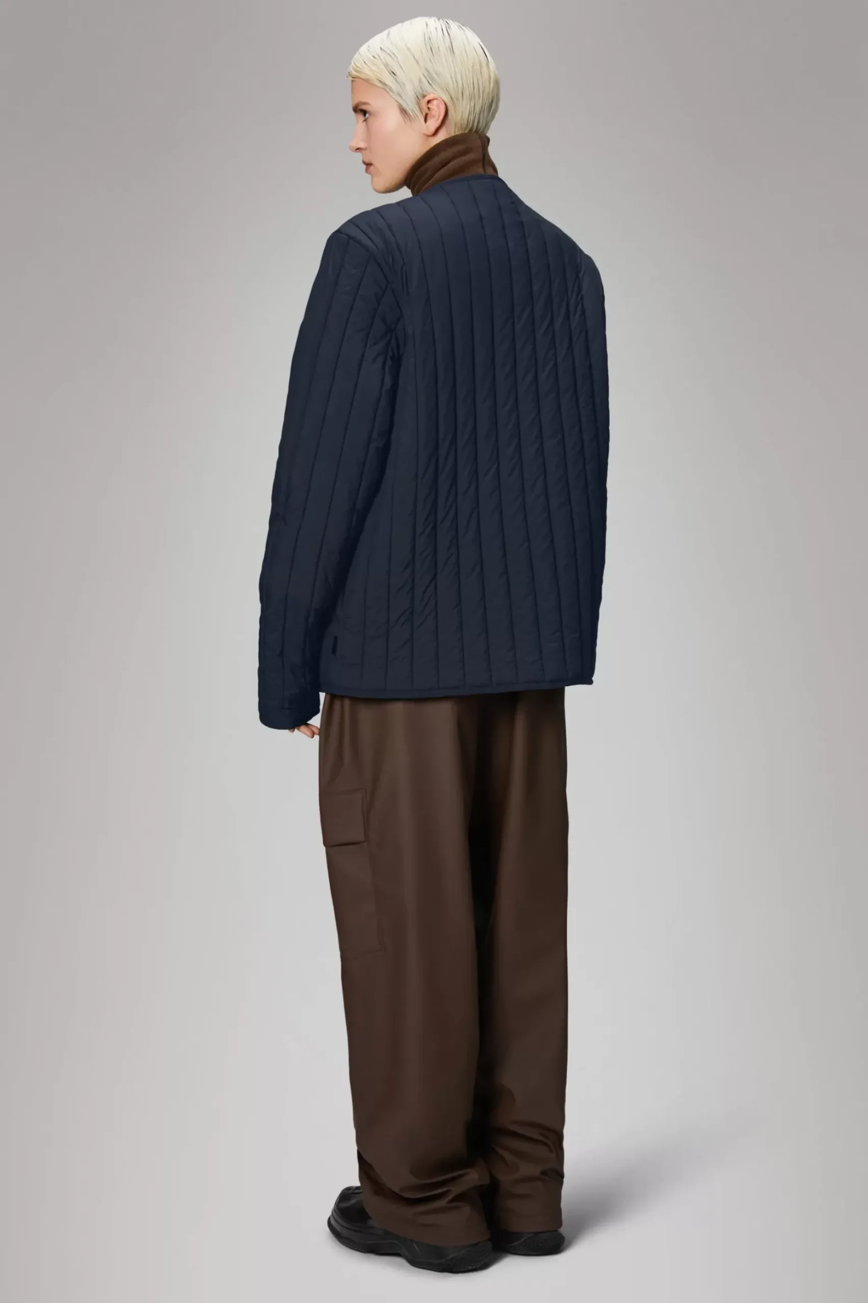 Rains Quiltede Jakker|Quiltede Jakker<Giron Liner Jacket Navy