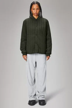 Rains Quiltede Jakker|Quiltede Jakker<Giron Liner Jacket Green