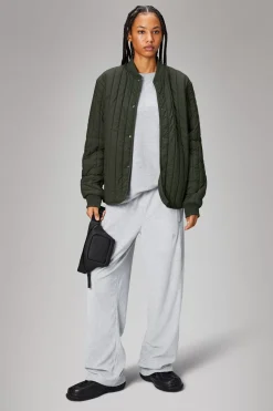 Rains Quiltede Jakker|Quiltede Jakker<Giron Liner Jacket Green