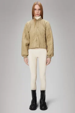 Rains Quiltede Jakker|Quiltede Jakker<Giron Liner Jacket Sand