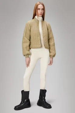 Rains Quiltede Jakker|Quiltede Jakker<Giron Liner Jacket Sand