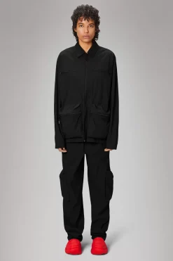 Rains Overshirts|Lette Jakker & Trøjer<Kano Overshirt Black