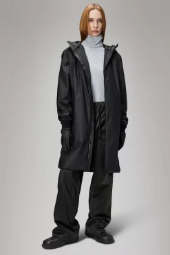 Rains Overgangsjakker|Parkajakker<Lohja Insulated Jacket Black
