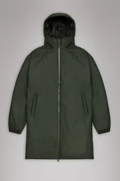 Rains Overgangsjakker|Parkajakker<Lohja Insulated Jacket Green