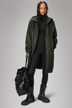 Rains Overgangsjakker|Parkajakker<Lohja Insulated Jacket Green