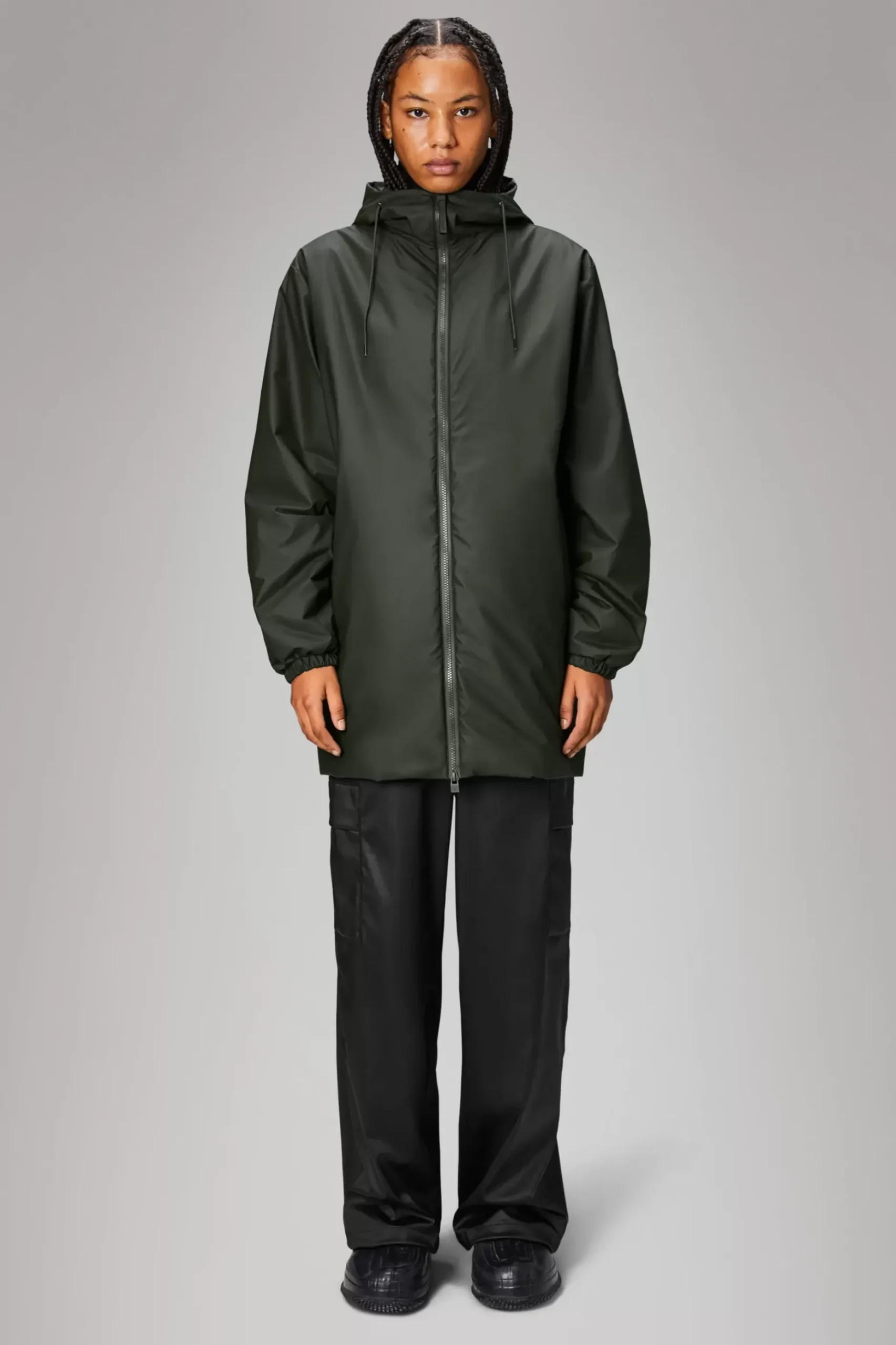 Rains Overgangsjakker|Vinterjakker<Lohja Insulated Jacket Green