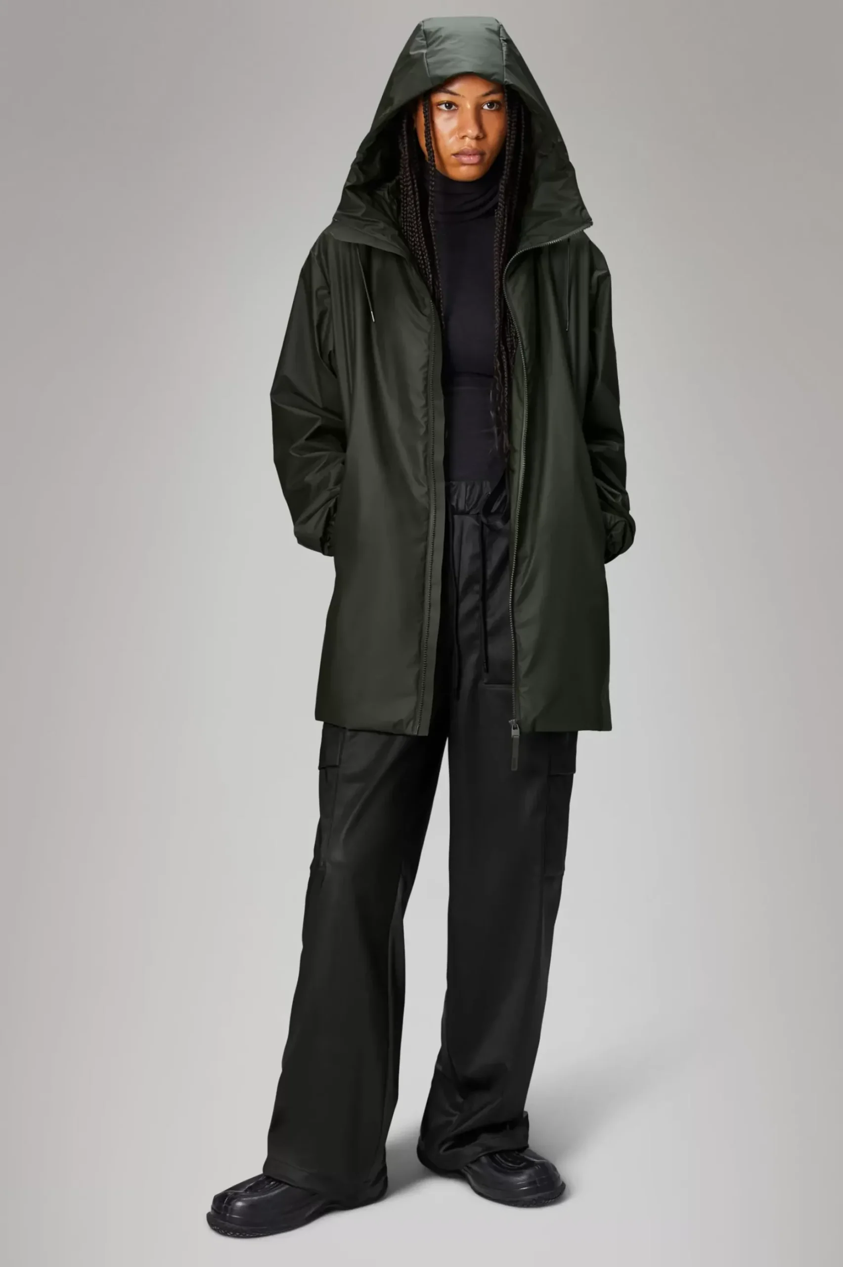 Rains Overgangsjakker|Vinterjakker<Lohja Insulated Jacket Green