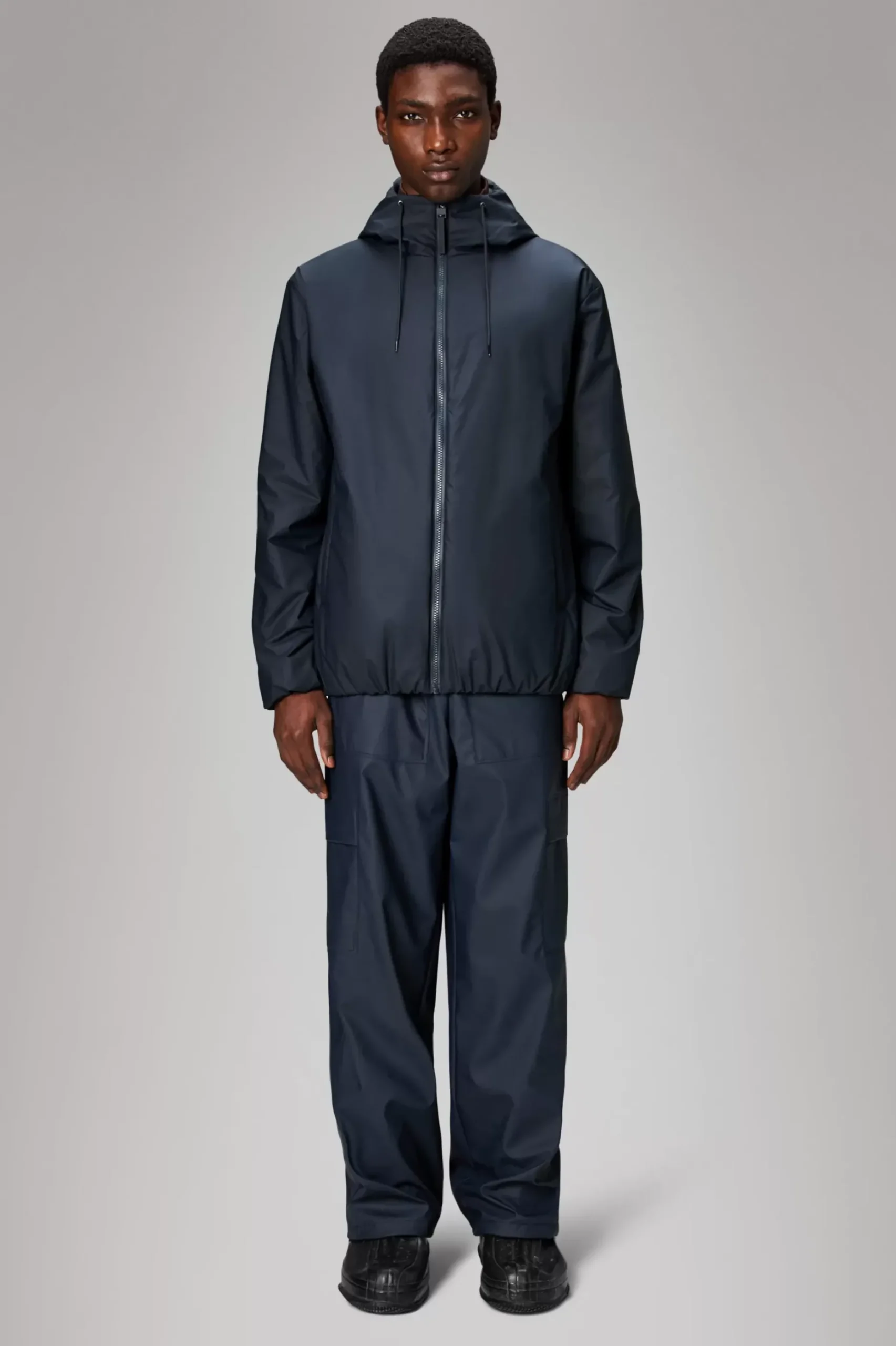 Rains Overgangsjakker|Vinterjakker<Lohja Long Insulated Jacket Navy