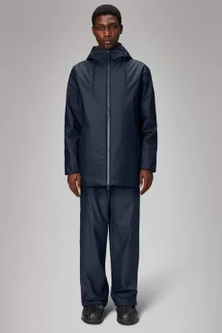 Rains Overgangsjakker|Vinterjakker<Lohja Long Insulated Jacket Navy