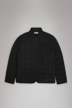 Rains Overgangsjakker|Quiltede Jakker<Lohja Long Insulated Jacket Black