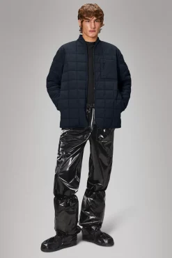 Rains Overgangsjakker|Quiltede Jakker<Lohja Long Insulated Jacket Navy