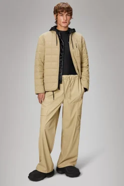 Rains Overgangsjakker|Quiltede Jakker<Lohja Long Insulated Jacket Sand