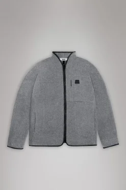 Rains Overgangsjakker|Fleece Jakker<Lohja Long Insulated Jacket DarkGreyMelange