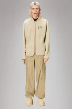 Rains Overgangsjakker|Fleece Jakker<Lohja Long Insulated Jacket Sand