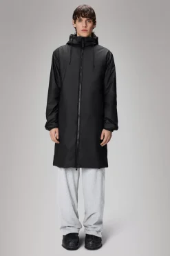 Rains Overgangsjakker|Parkajakker<Lohja Long Insulated Jacket Black