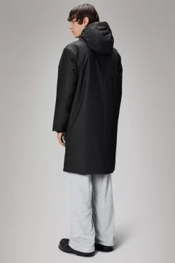 Rains Overgangsjakker|Parkajakker<Lohja Long Insulated Jacket Black